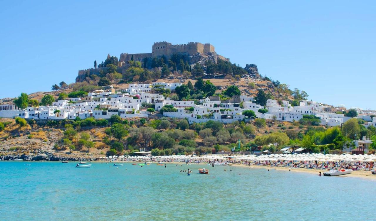 Lindos Luxury Retro Villas Exteriör bild